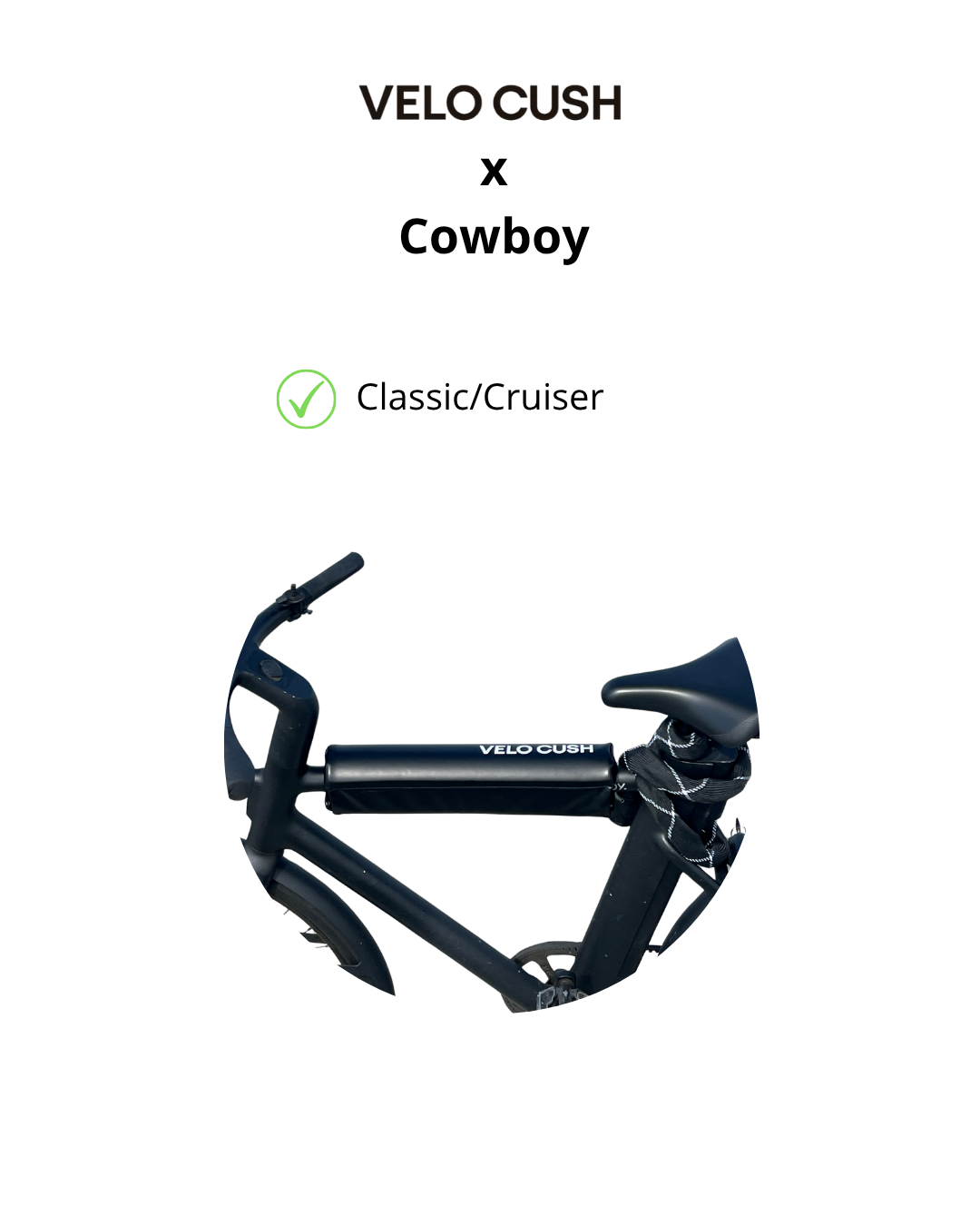 Classic e-bike cushion