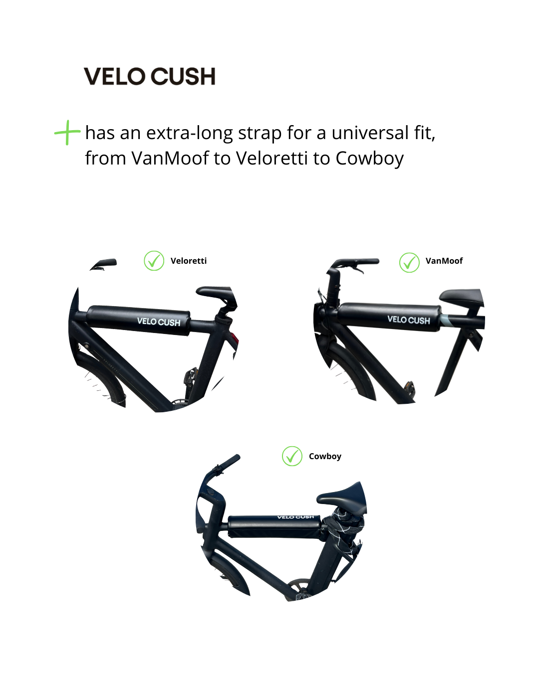 Classic e-bike cushion