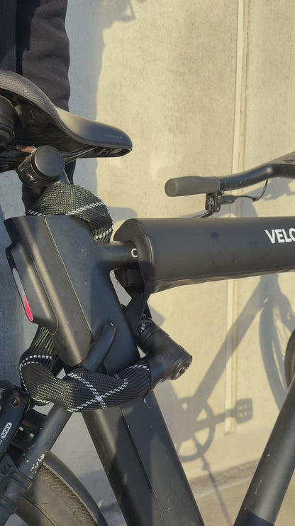 Anti theft e-bike cushion (matte black)