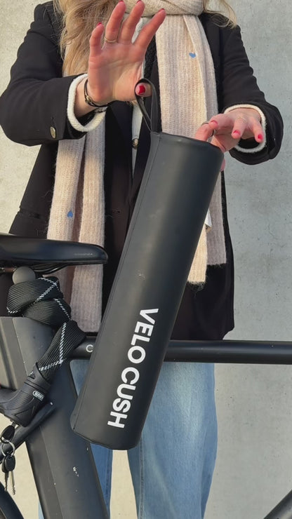 Anti theft e-bike cushion (matte black)